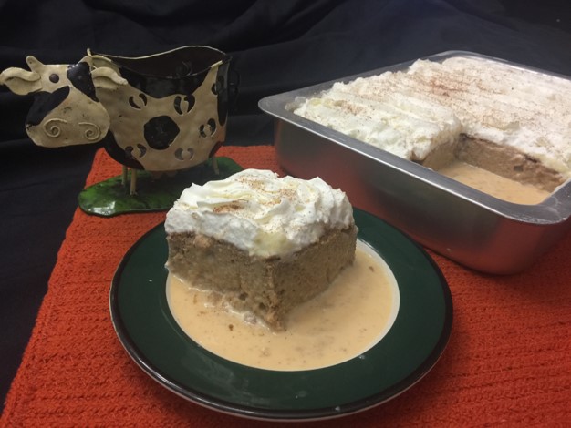 Pastel de Tres Leches de Calabaza