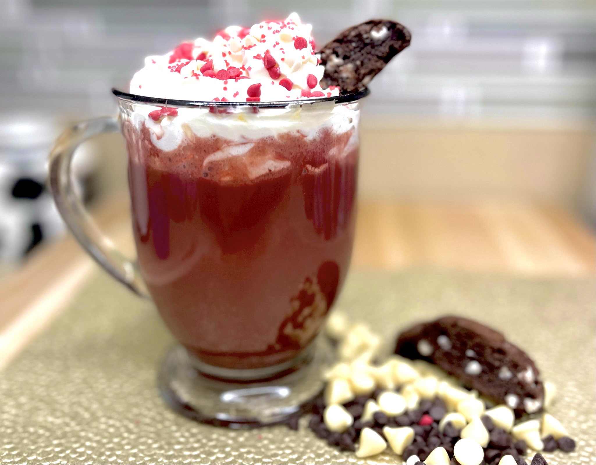 Chocolate Caliente de Terciopelo Rojo (Red Velvet)