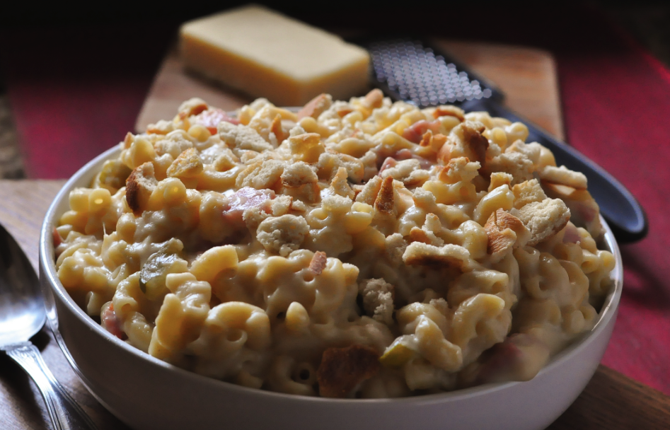 Macarrones con queso a lo Cubano