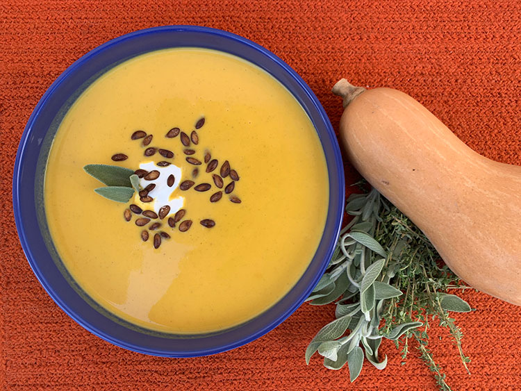 Sopa de Calabaza Moscada