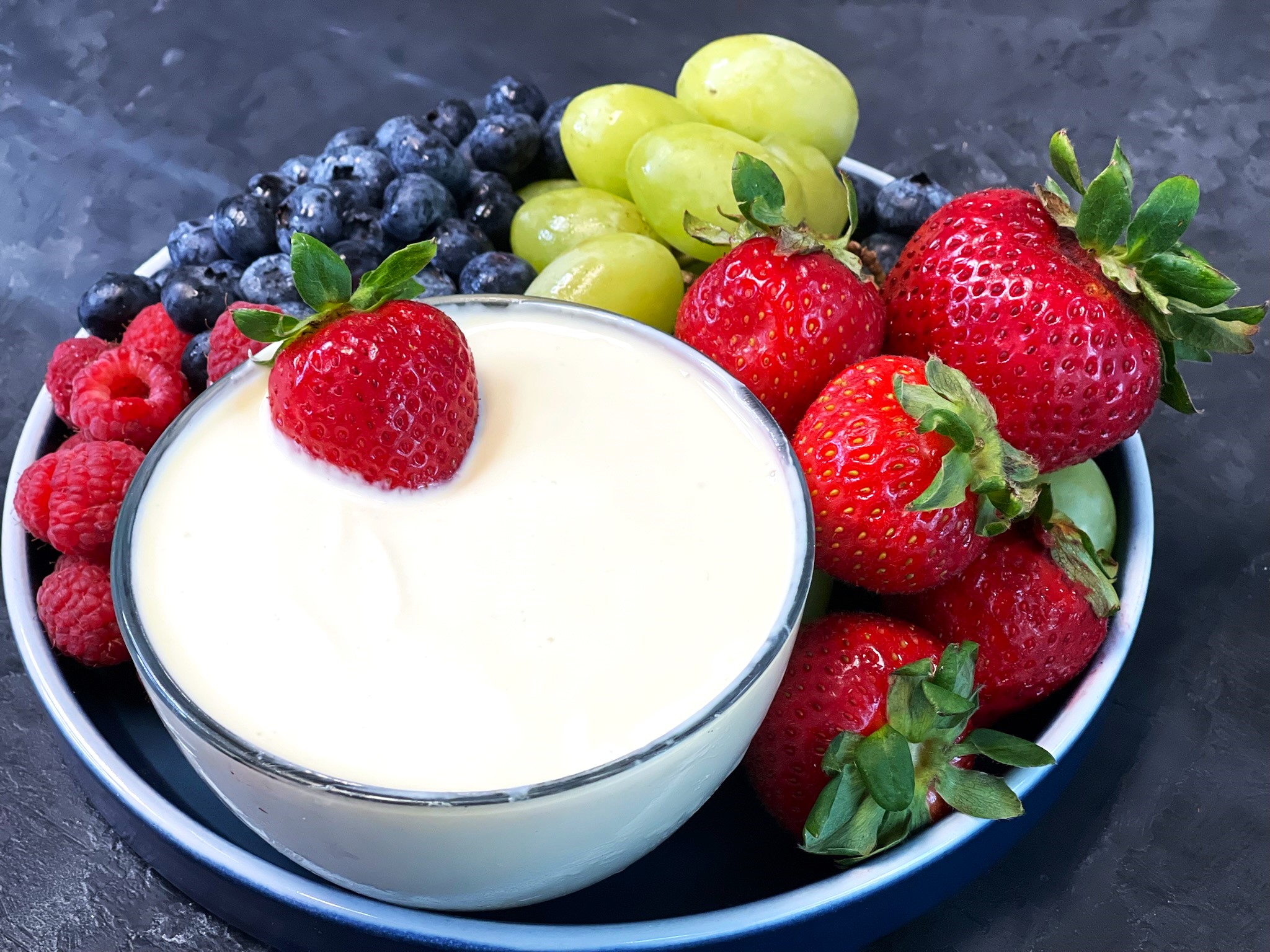 Dip de Yogurt Griego para Frutas