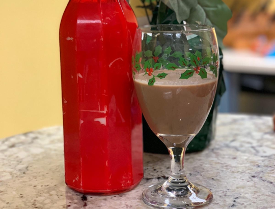 Coquito Puertorriqueño de Nutella