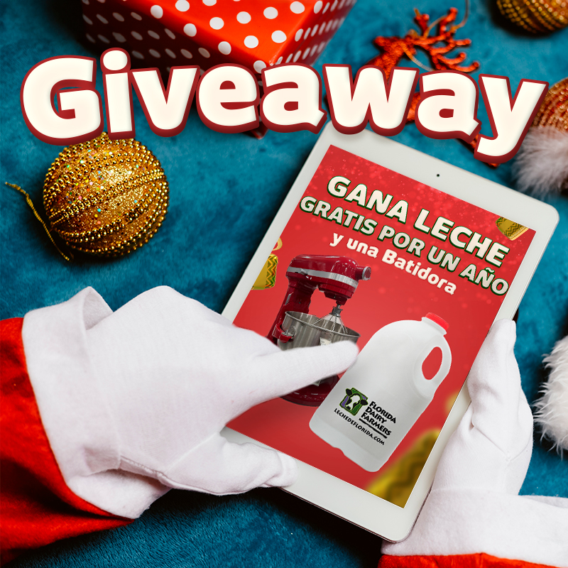 ¡Gana Un Año de Leche Gratis y una Batidora KitchenAid!