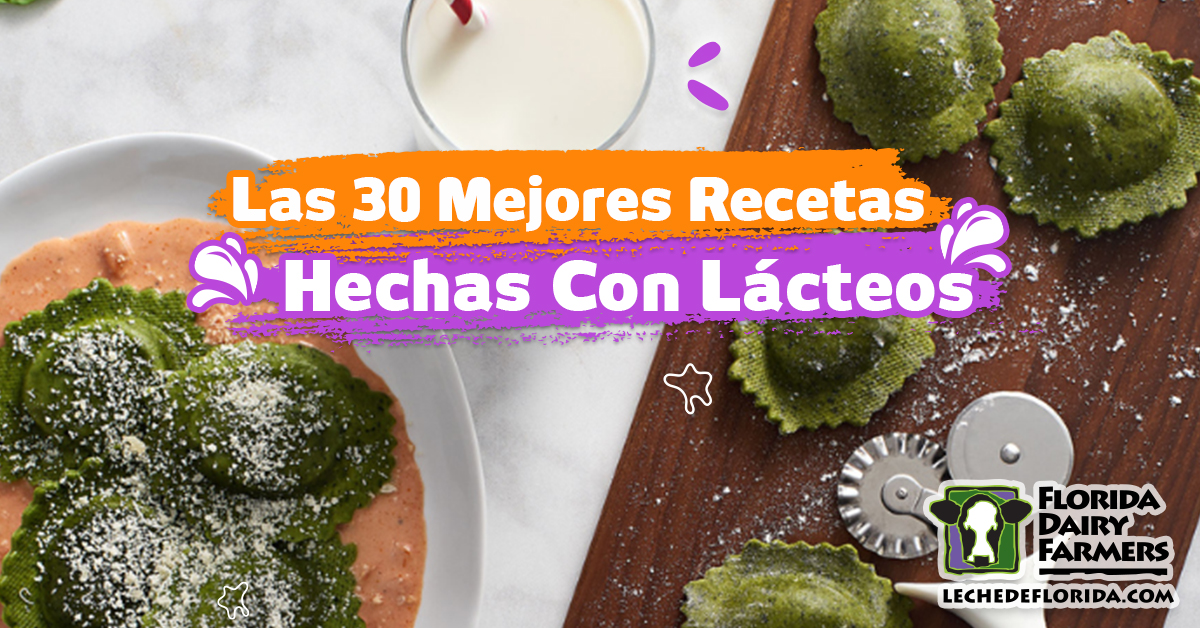 Imagen de Las 30 Mejores Recetas Hechas con Lácteos