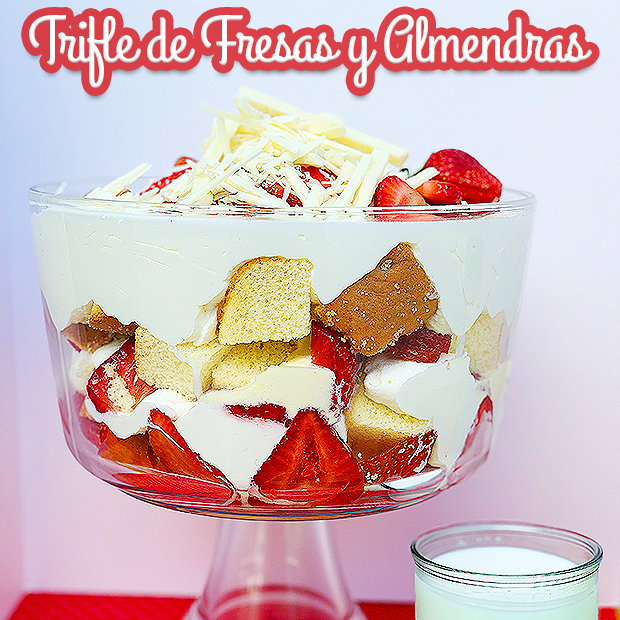 Trifle de Fresasa Almendras