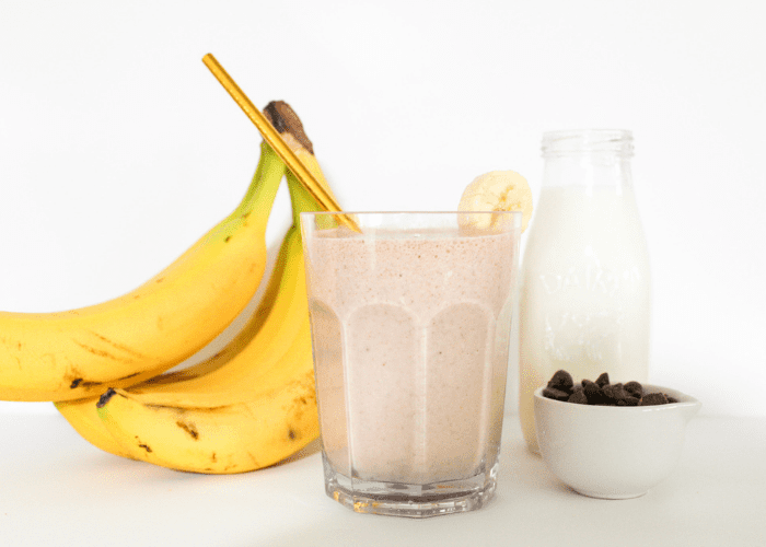 Batido de Banana y Chocolate