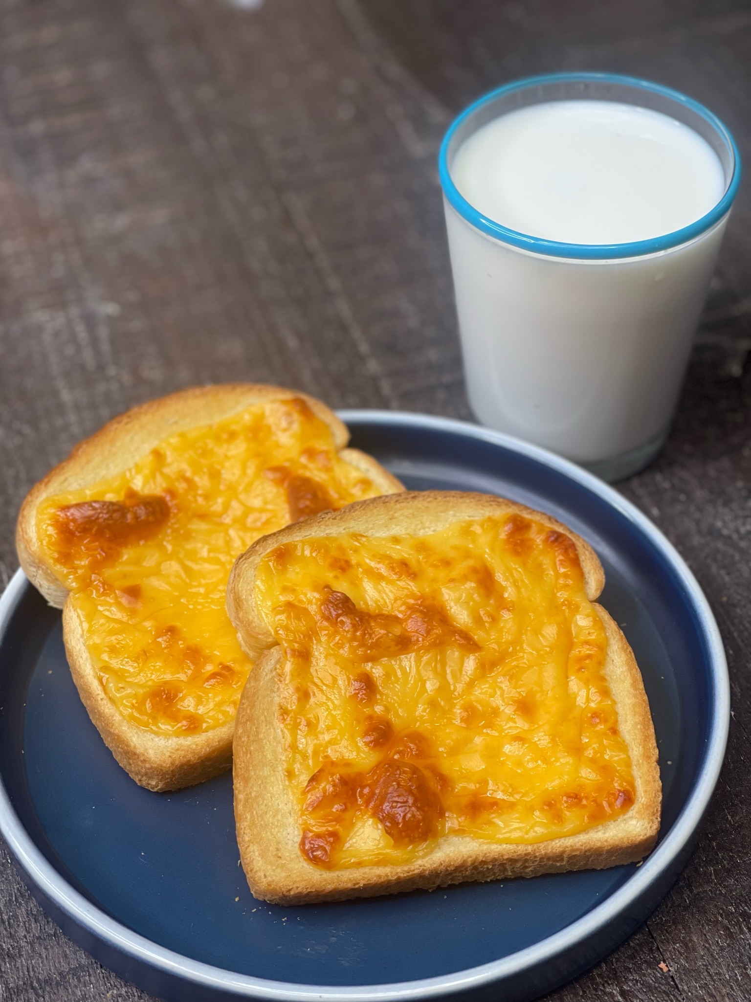 Tostada De Queso En Freidora De Aire