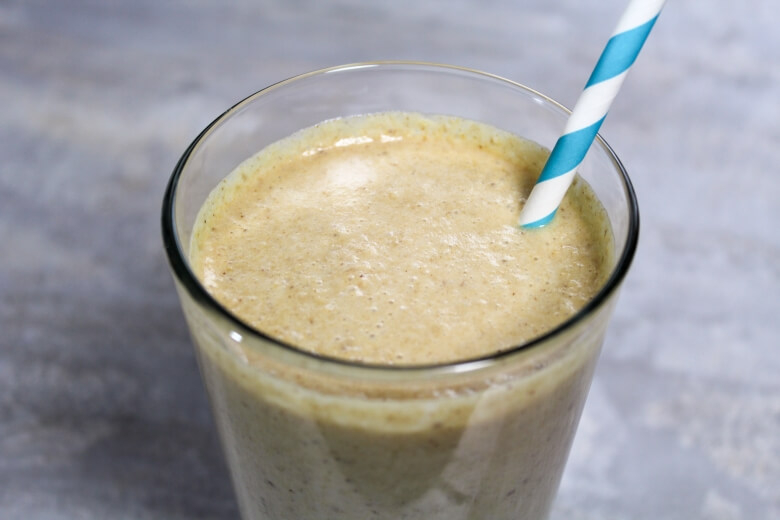 Batido de Manzana y Mantequilla de Maní