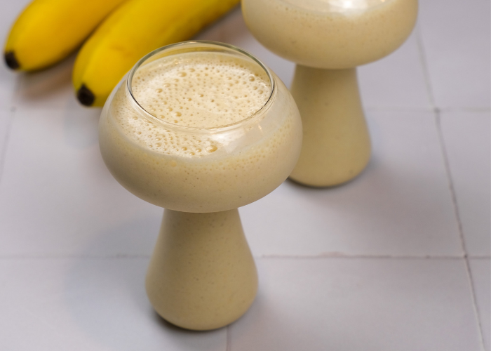 BATIDO DE BANANA Y SETAS