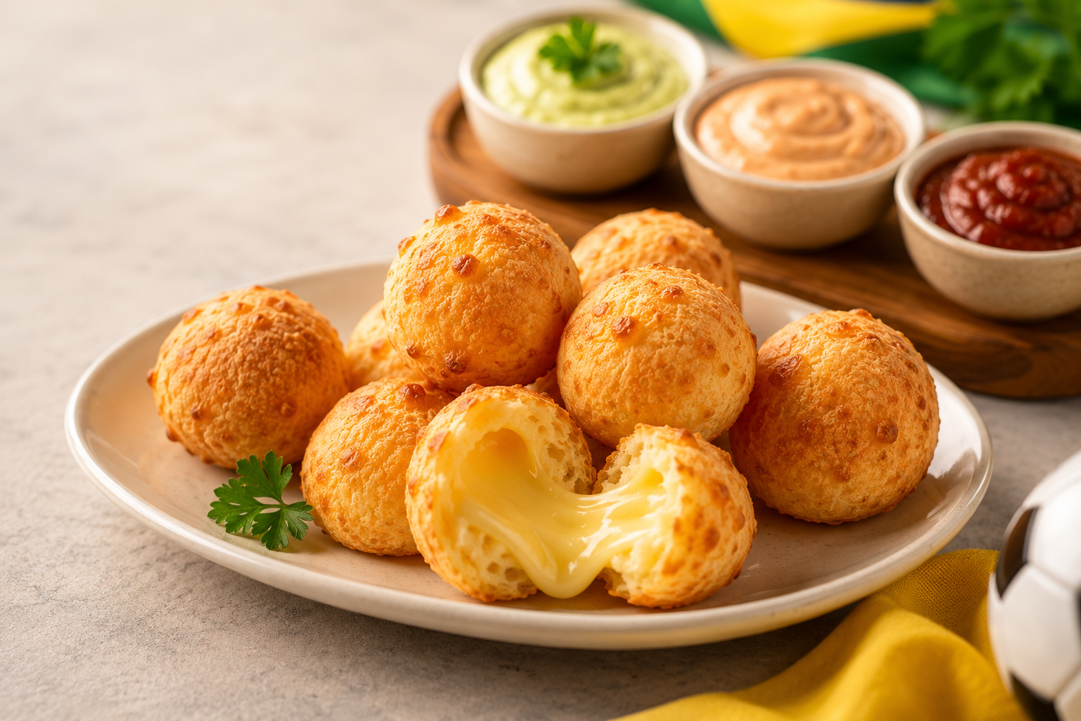 Bocados de Queso Brasileños 