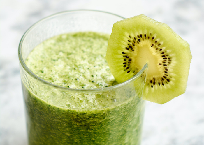 Batido de Kiwi y Melon Cantalupo