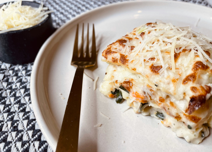 Lasaña de Pollo y Vegetales