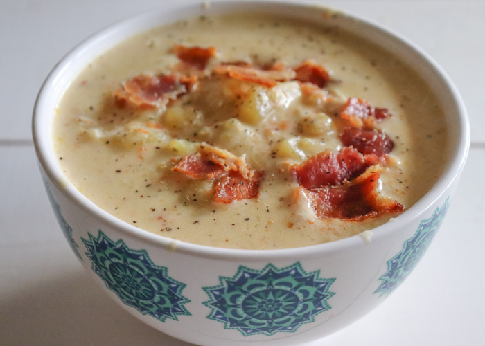Sopa de Papas Cremosa