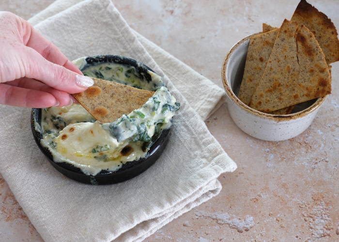 DIP CREMOSO DE ESPINACAS