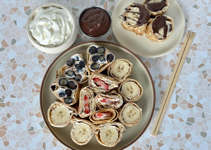 Postre Estilo Sushi