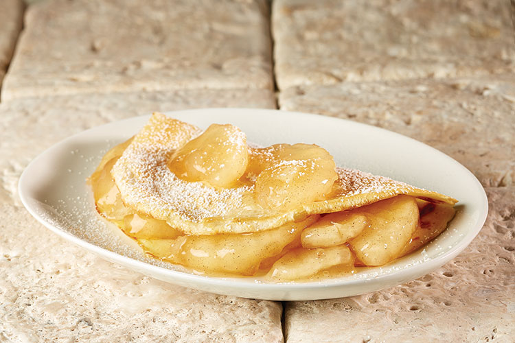 Crêpes de Manzana Pawsome
