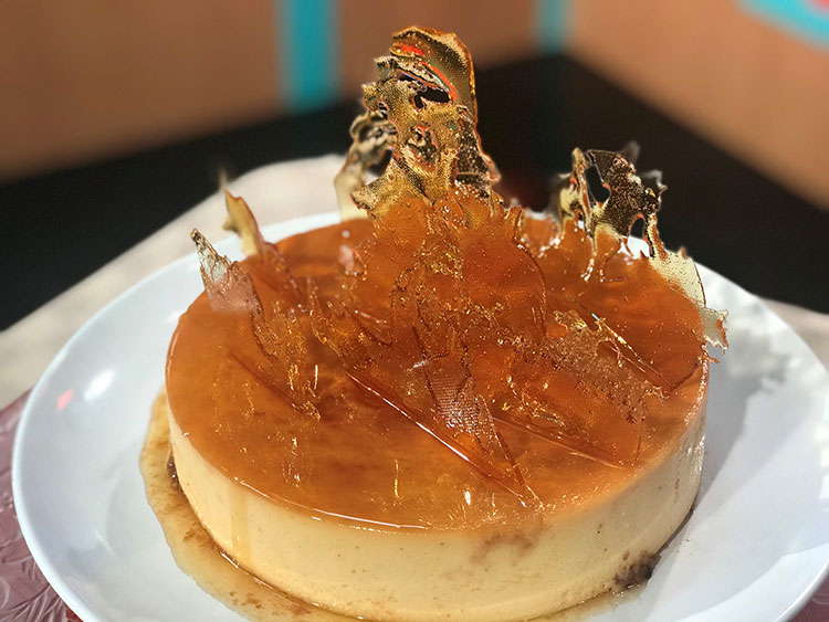 Flan de Queso y Calabaza