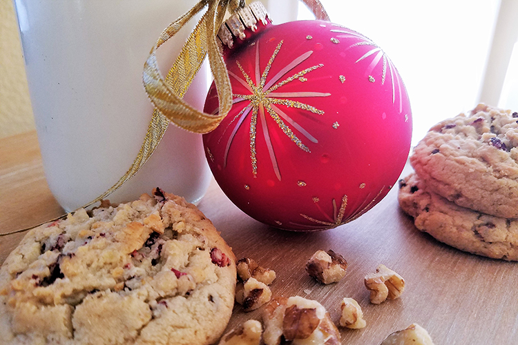 Galletas de Arándano y Nueces