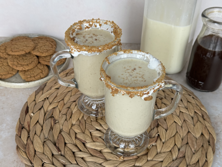 Eggnog con sabor a Gingerbread