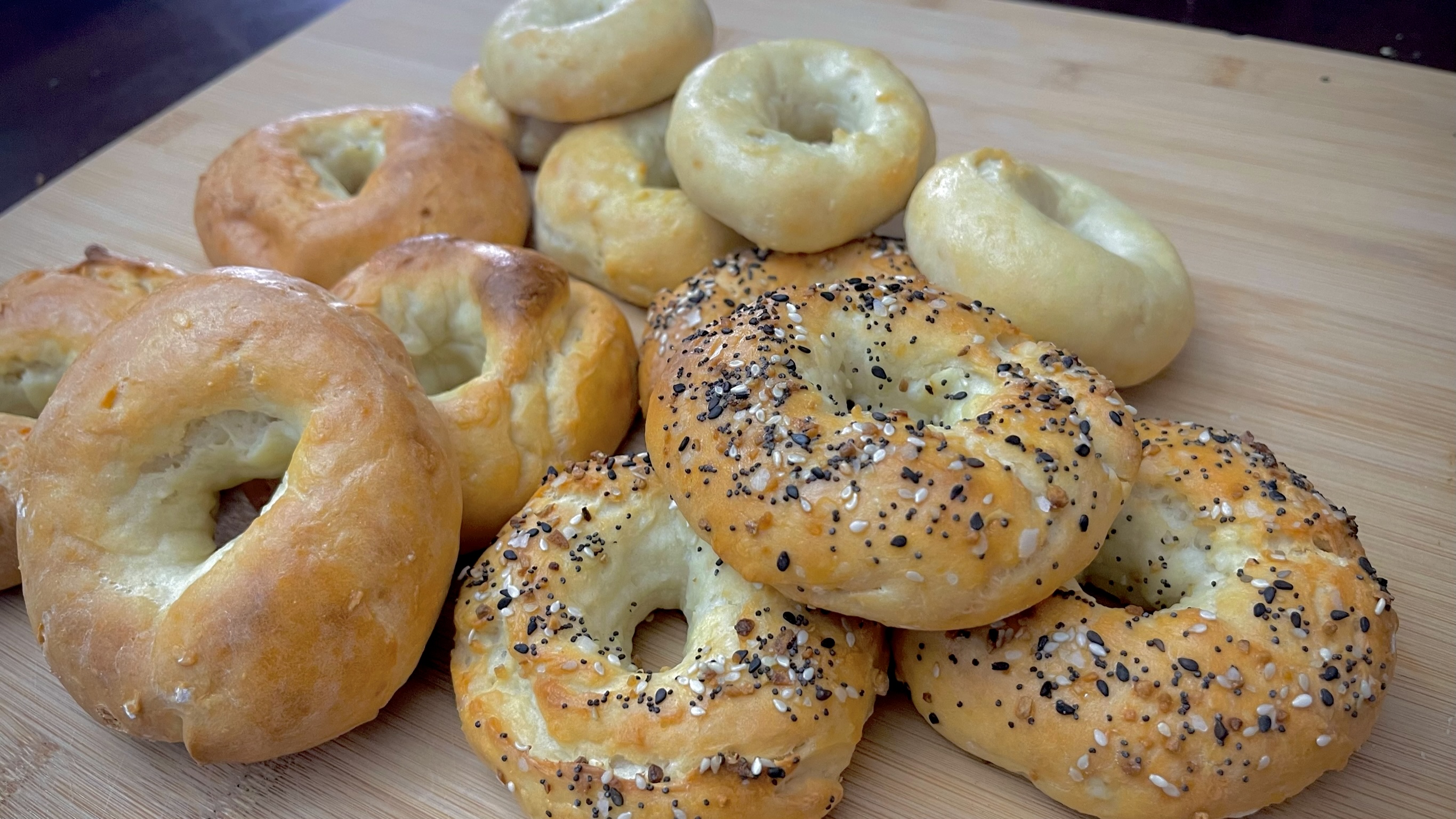 Bagels de Yogur Griego