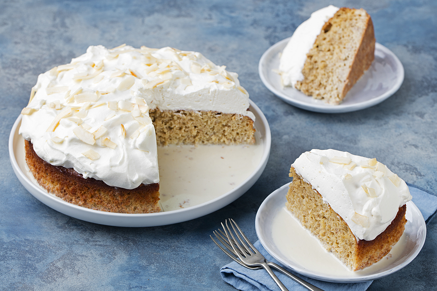 Pastel de Tres Leches de Calabaza