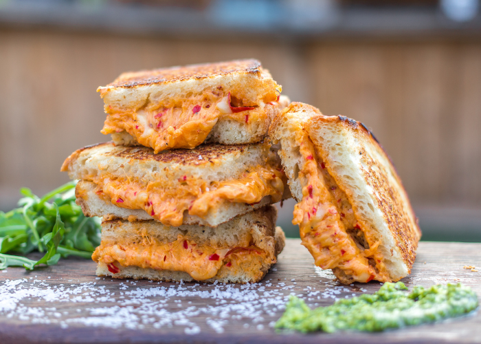 Derretido DE QUESO PIMIENTO