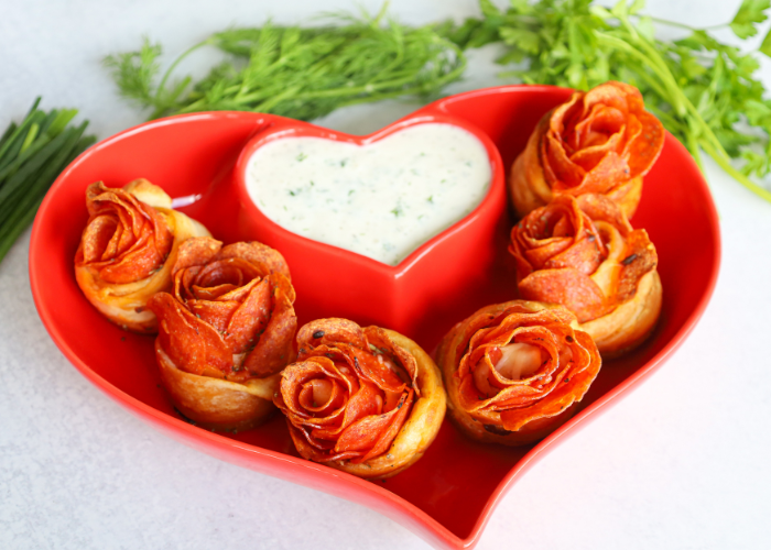 Rosas de Pizza