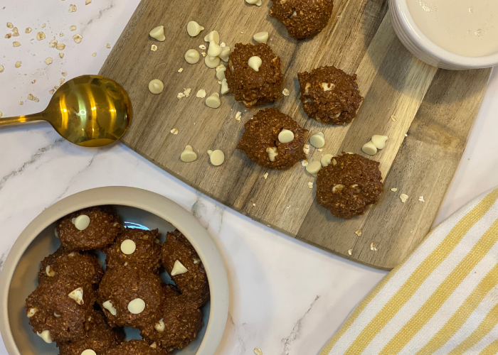 Bolitas de Masa de Brownie y Proteina