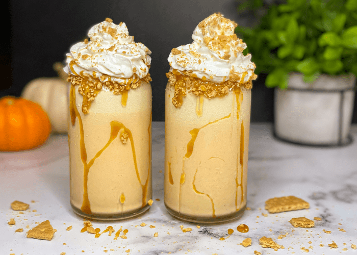 MALTEADA DE CALABAZA CON CARAMELO Y BOURBON