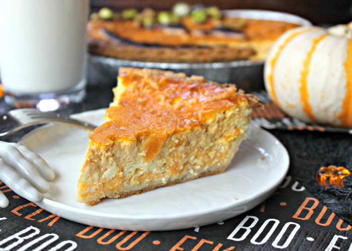 Quiche de Calabaza y Queso Cheddar