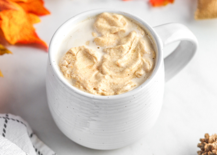 CREMA BATIDA DE PASTEL DE CALABAZA