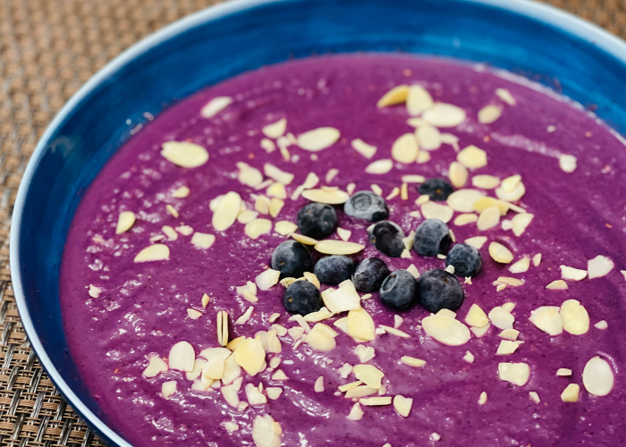 Tazón Cremoso de Acaí  & Pitaya (Superfruit Smoothie Bowl)
