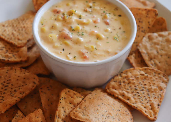 Dip de Queso y Vegetales