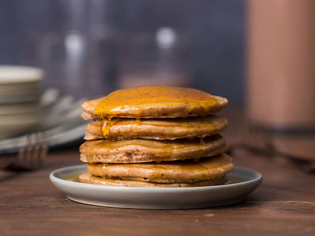 Panqueques de Calabaza y Chocolate