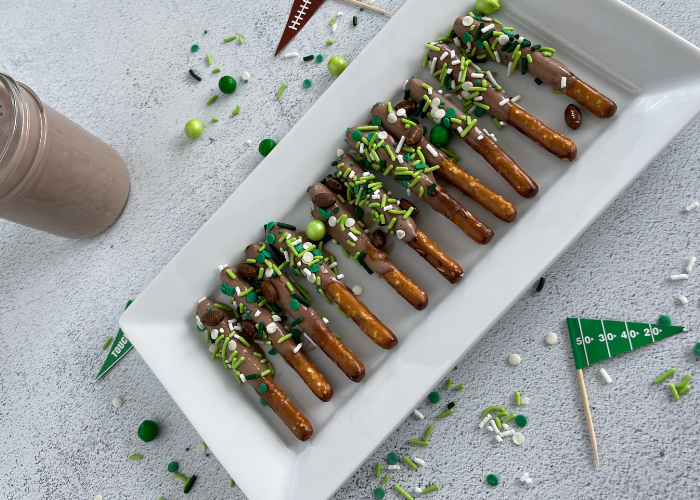 PRETZELS BAÑADOS EN YOGUR