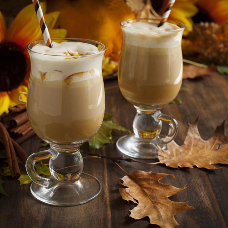 Latte de Pastel de Calabaza Sin Azúcar