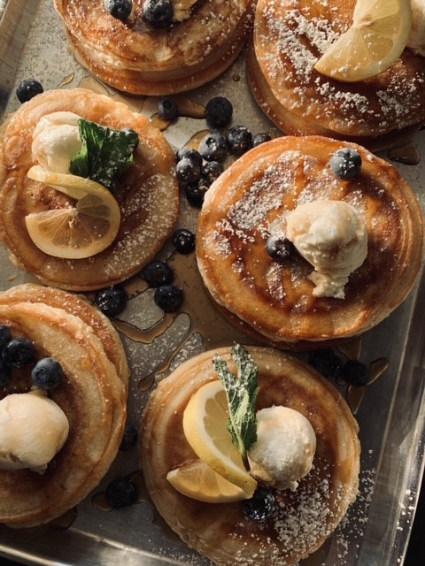 Panqueques de Ricota con Limón