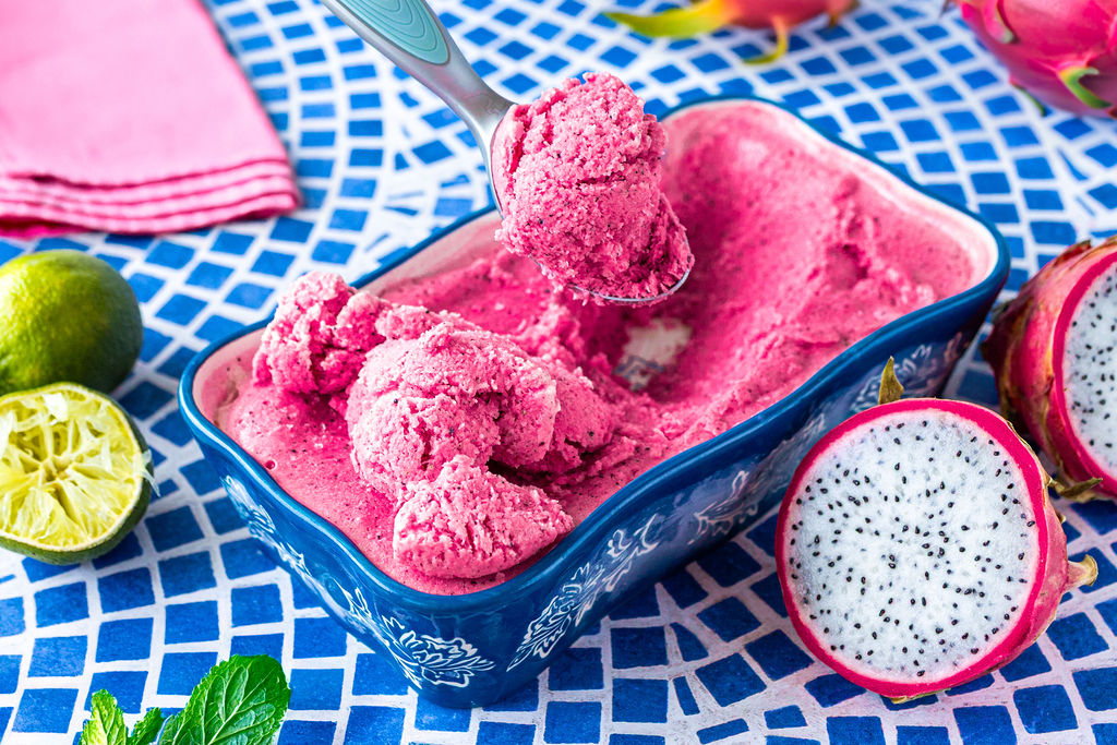 Helado de Pitaya